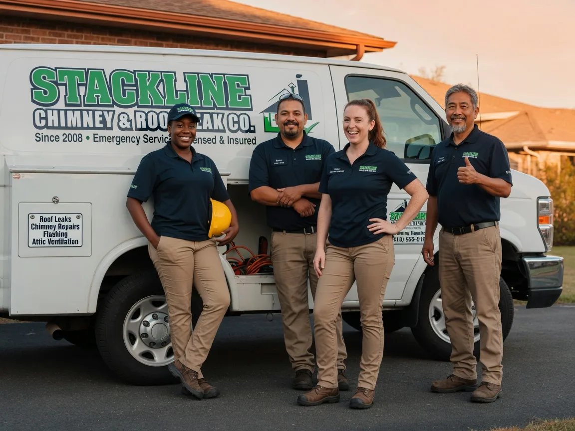 Chimney flashing repair company in Shreveport, LA